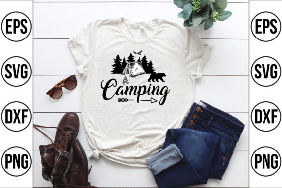 Camping Graphics for T-Shirt Designs: A Brand Designer's Review