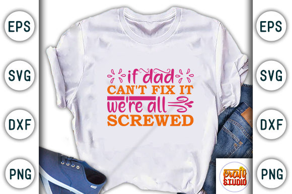 Father's Day Svg Design: A Versatile T-Shirt Graphics Asset