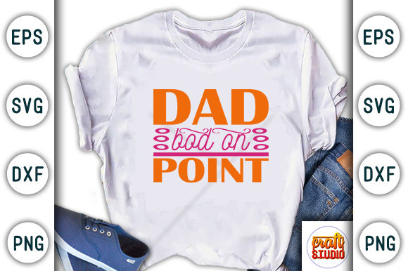 Father's Day SVG Design for T-Shirts and Graphics