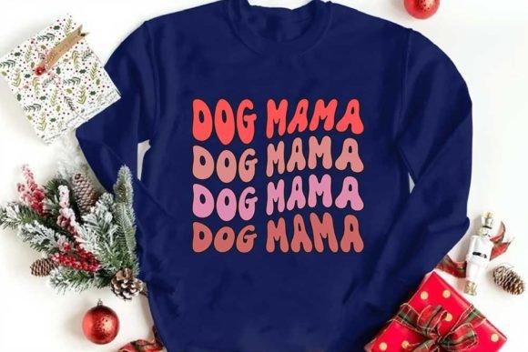 Funny Mom Svg Design, Dog MAMA: A Whimsical Embroidery Choice