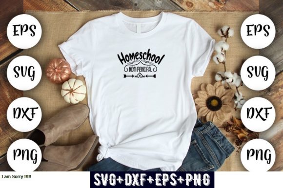 Homeschool Mom Principal: A Unique Embroidery Design