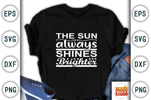 Hope Motivational Svg Design, the Sun for T-Shirt Graphics