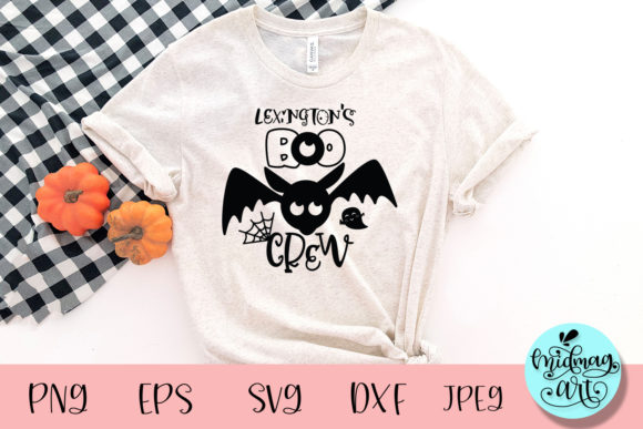 Lexingtons Boo Crew Svg: Perfect for Halloween T-Shirt Designs