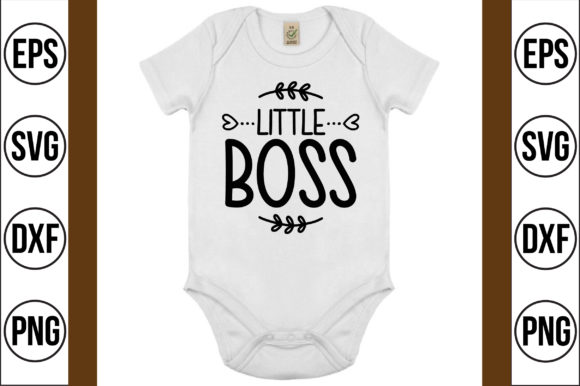 Little Boss: A Versatile Graphic for T-Shirt Designs