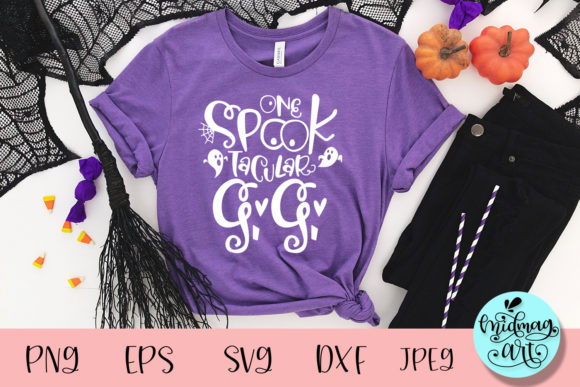 One Spooktacular Gigi Svg, Halloween Graphics for T-Shirts