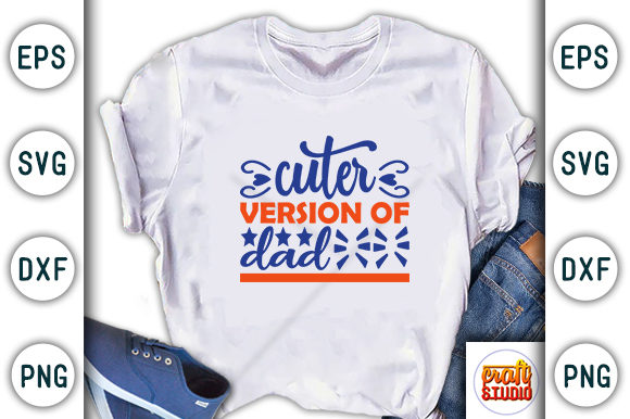 Review: Baby Svg Design Cuter Version of Dad for Graphics
