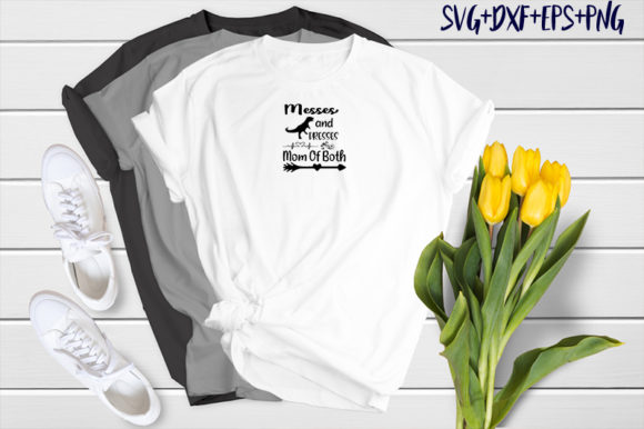 Review: Messes and Dresses Mom of Both Graphics for T-Shirt Designs