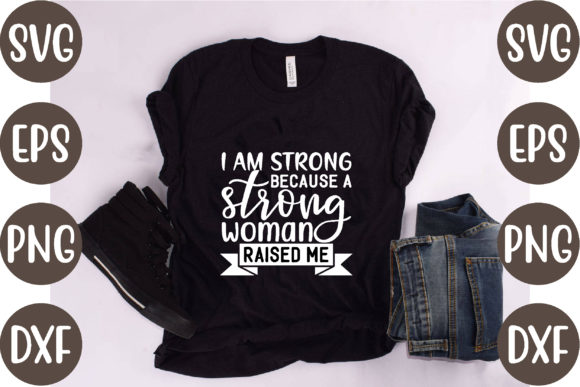 Strong Woman Graphics for T-Shirt Designs and More